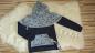 Preview: Loopkragenhoodie Gr. 110/116 "Fuchswiese"