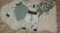 Preview: Kombination: Raglanshirt & Baggyhose Gr. 68 "Eukalyptus"