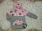 Preview: Loopkragenhoodie Gr. 74 "Schafe"