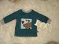 Preview: Raglanshirt mit Stickerei Gr. 74 "Teddyliebe"