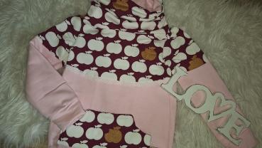 Preview: Loopkragenhoodie Gr. 104 