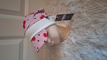 Schirmmütze im Beaniestyle KU 50-52cm "Kirschen"