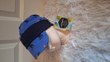 Schirmmütze im Beaniestyle KU 48-50cm "Dinosaurier"
