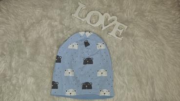 Beanie Kopfumfang 53-56cm "Eisbären"