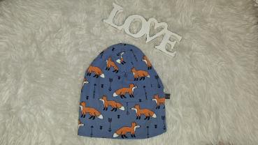 Beanie Kopfumfang 53-56cm "Füchse"