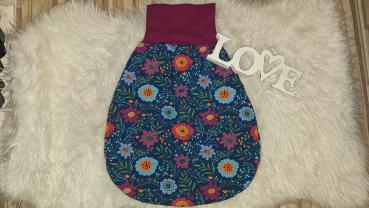 Pucksack ungefüttert "Blumen"