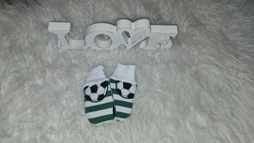 Babyfäustlinge "Fussball"