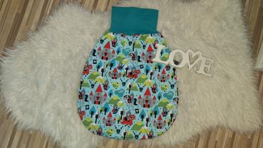 Pucksack gefüttert "Ritter & Drache"