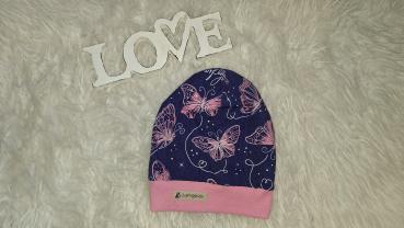 Beanie Kopfumfang 53-55cm "Butterfly"
