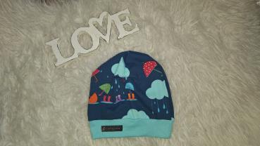 Beanie Kopfumfang 53-55cm "Regentage"