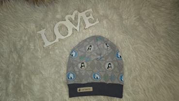 Beanie Kopfumfang 53-55cm "Eiswelt"