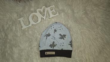 Beanie Kopfumfang 47-49cm "Glitzerkitz"