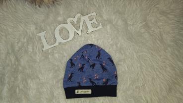 Beanie Kopfumfang 47-49cm "Dinosaurier"