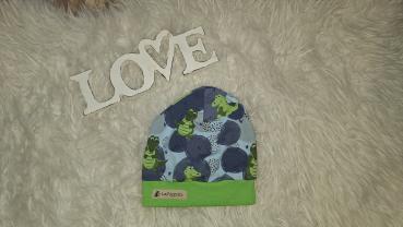 Beanie Kopfumfang 47-49cm "Krokodil"