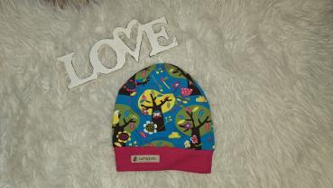 Beanie Kopfumfang 50-52cm "Eulenwäldchen"