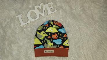 Beanie Kopfumfang 50-52cm "Drache"