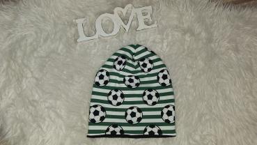 Beanie Kopfumfang 49-52cm "Fussball"