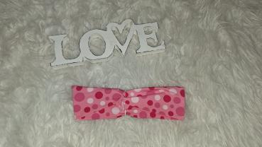 Stirnband Kopfumfang 48-53cm "Dots"