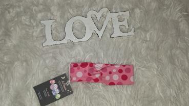 Stirnband bis 40cm Kopfumfang "Dots"