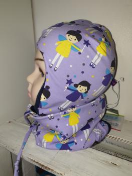Fliegermütze KU 43-45cm "Feenzauberei"