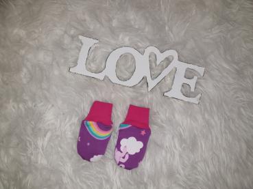 Babyfäustlinge "Einhörner"