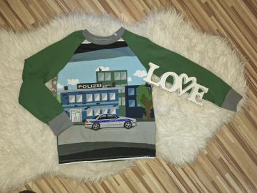Raglanshirt Gr. 122/128 "Polizei"