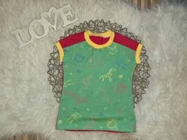 T-Shirt Gr. 86/92 "Zootiere"