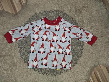 Raglanshirt Gr. 50/56 "Weihnachtswichtel"