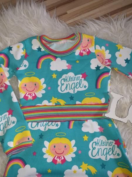 Langarmkleid Gr. 98/104 "Kleiner Engel"