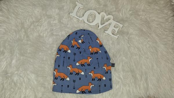 Beanie Kopfumfang 53-56cm "Füchse"