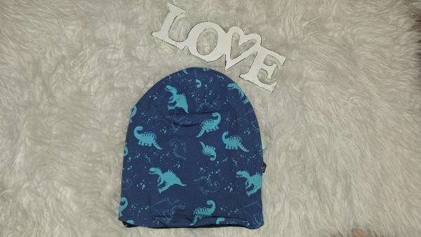 Beanie Kopfumfang 53-56cm "Dinosaurier"