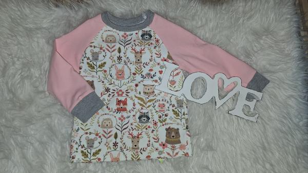 Raglanshirt Gr. 86 "Bohotiere"