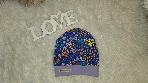 Beanie Kopfumfang 53-55cm "Flower"