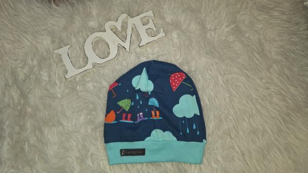 Beanie Kopfumfang 53-55cm "Regentage"