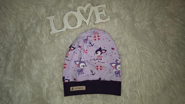 Beanie Kopfumfang ab 56cm "Hafenkitze"