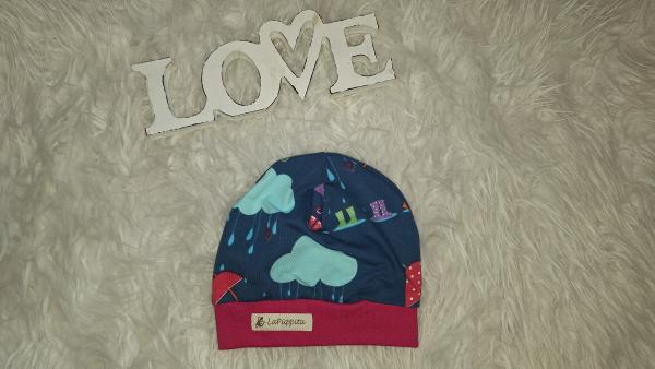 Beanie Kopfumfang 47-49cm "Regentage"