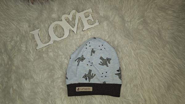 Beanie Kopfumfang 47-49cm "Glitzerkitz"