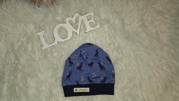 Beanie Kopfumfang 47-49cm "Dinosaurier"