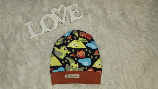 Beanie Kopfumfang 50-52cm "Drache"