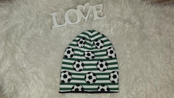 Beanie Kopfumfang 49-52cm "Fussball"