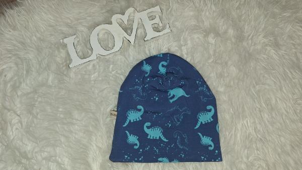 Beanie Kopfumfang 46-48cm "Dinosaurier"