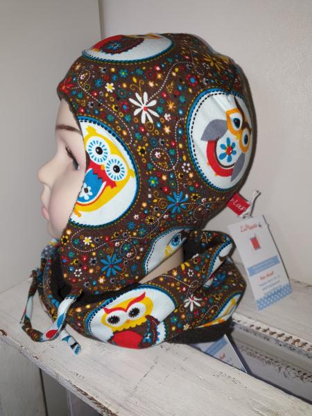 Fliegermütze KU 43-45cm "Eulen"