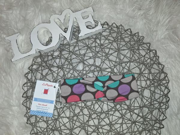 Stirnband Kopfumfang 41-47cm "Dots"
