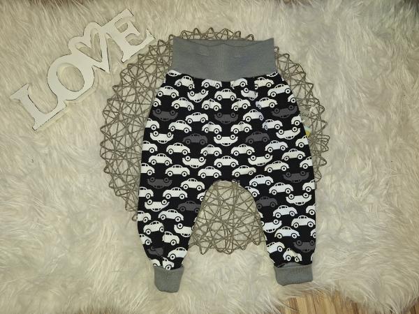 Baggyhose Gr. 80 "Autos"