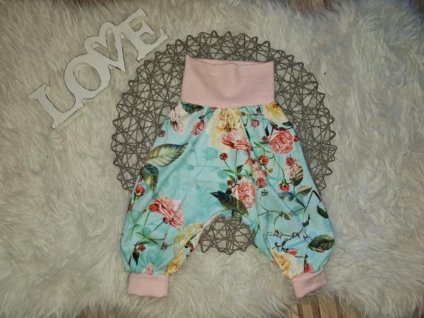 Checkerhose Gr. 74 "Blumen"