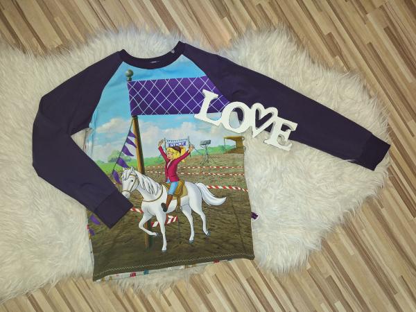 Raglanshirt Gr. 134/140 "Bibi und Tina"
