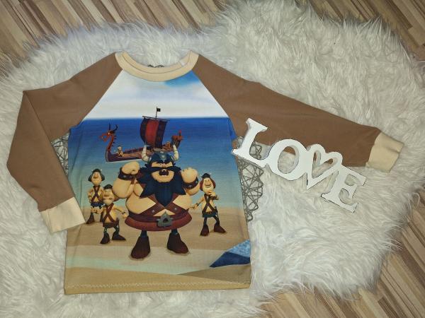 Raglanshirt Gr. 104 "Wickie"