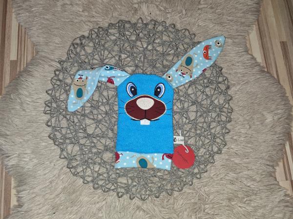 Waschlappen Hase "Monsterchen"